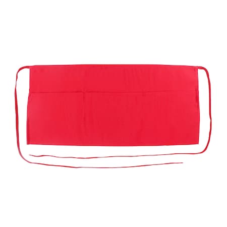 Monarch Brands Waist Aprons , Red, 48PK WAISTAPRON-RED-CS